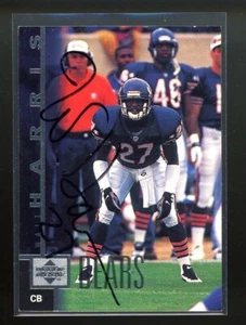 1997 Upper Deck WALT HARRIS Signed Card autograph auto BEARS - Picture 1 of 1