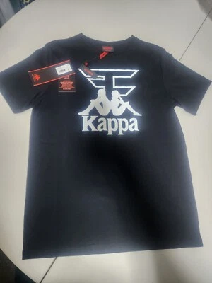 Kappa x Faze Clan Fair Collab Men’s Black/white T-shirt Size BNWT - Image 1 of 4
