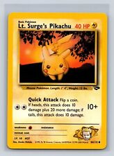 Pokémon TCG Lt. Surge's Pikachu Gym Challenge 84/132 Regular Unlimited Common