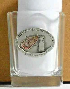 Detroit Red Wings 1998 Stanley Cup Champions Vintage Shot Glass - Picture 1 of 2