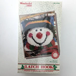 WonderArt Caron 4663 'SNOWY SNOWMAN' Kit de Gancho de Cierre 12 X 12 Fácil-Nuevo Sellado - Imagen 1 de 6