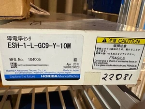 Neu im Karton Horiba Leitfähigkeitssensor ESH-1-L-GC9-Y-10M NEU IM KARTON - Bild 1 von 1