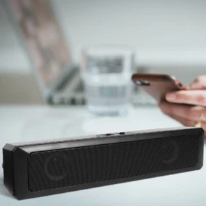 Haut-parleurs Barre De Son D'ordinateur Enceinte Surround Filaire - Afbeelding 1 van 12