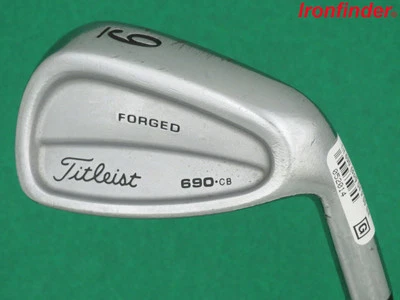 Eje de acero de hierro Titleist 690.CB único 9 rígido flexible para hombre diestro buen estado Foto 1 de 4
