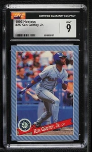 1993 Continental Baking Hostess Baseballs Ken Griffey Jr #25 CGC 9 Mint HOF - Picture 1 of 4