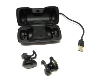 Bose SoundSport Free 423729 Wireless Headphones Bluetooth Earbuds Black Works - Picture 1 of 5