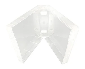 Clear Storage Square Cases 40mm for Wood Mounted Rubber Stamps - Picture 1 of 1