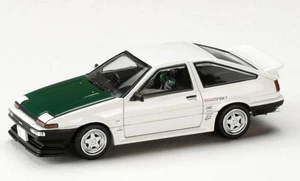 TOYOTA Sprinter Trueno GT (AE86) - Drift King - blanco / verde - Hobby Japón 1:64 - Imagen 1 de 6