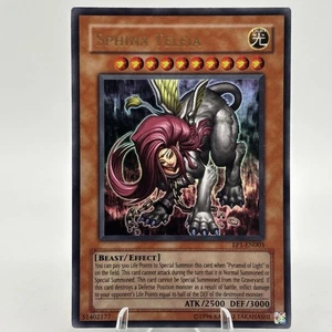Yugioh Sphinx Teleia EP1-DE003 Limited Edition Promo Ultra Rare Holo - NM - Bild 1 von 10