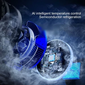Refroidisseur Portable RGB pour Téléphones Mobiles avec Fixation Magnétique - Photo 1 sur 25