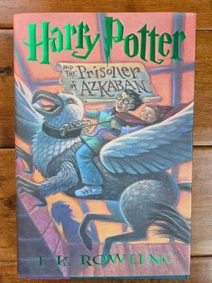 J.K. ROWLING Harry Potter and the Prisoner of Azkaban 1st Edition 1999 HCDJ Foto 1 de 4