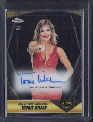 2025 Topps Chrome WWE Hall Of Fame Torrie Wilson Auto Autograph  - Image 1 of 2