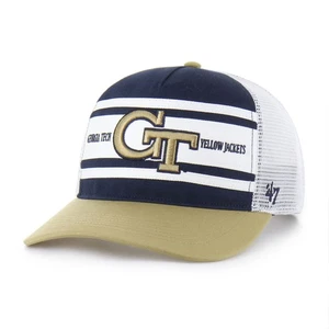 Youth '47 Navy/Gold Georgia Tech Yellow Jackets Super Stripe Hitch Adjustable - Picture 1 of 3