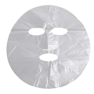 200 Pcs Full Face Cleaner Ma sk Plastic Film Paper Disposable Face Beauty _Y _cn - Picture 1 of 12