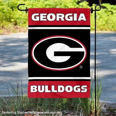 Bandera de jardín y pancarta de jardín Georgia Bulldogs Foto 1 de 4