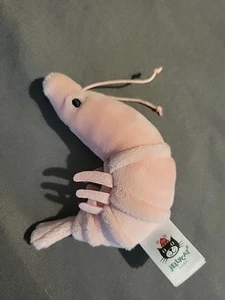 Jellycat SENSATIONAL SEAFOOD SHRIMP Soft Plush Toy Stuffed Animal- Retired - Picture 1 of 7