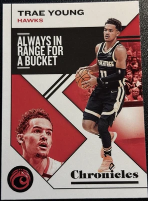 2019-20 Panini Chronicles Trae Young #12 Atlanta Hawks Card! - Image 1 of 2