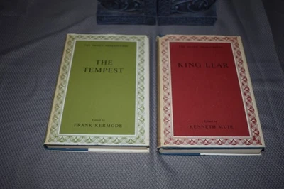 Arden Shakespeare Lot (Tempest, King Lear, hardcover, dust jackets) Foto 1 de 4