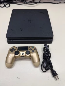 SONY PLAYSTATION 4 SLIM KONSOLE PS4 500GB MIT CONTROLLER + KABEL - Bild 1 von 8