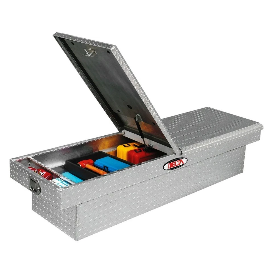 Delta Full-Size Trucks Standard Dual Lid Gull Wing Crossover Tool Box Foto 1 de 4