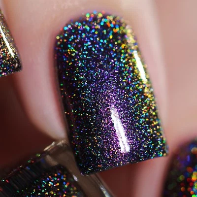 ILNP Pulse - Purple to Gold Color Kissed Ultra Holographic Nail Polish - Image 1 of 4