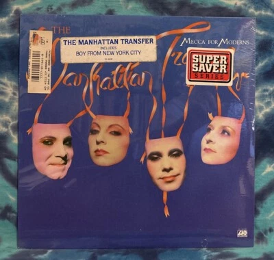 Manhattan Transfer LP Mecca For Moderns SEALED Original 1981 Pressing NOS Hype  - Image 1 of 4