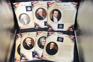 The U.S. Presidents Coin Collection Postal Commemorative Society Lot of 7 - Bild 1 von 11