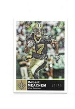 NEW ORLEANS SAINTS ROBERT MEACHEM 2010 TOPPS MAGIC MINI FB CARD 42/50 MADE READ