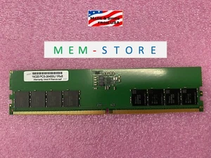 MEM-DR516L-SL01-UN48 MEM-DR516MB-UN48 16GB DDR5-4800 UDIMM Compatible RAM Memory - Picture 1 of 5
