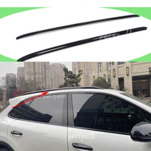Fits Porsche Cayenne 2018-2023 Aluminum Black Roof Rail Racks Side Rail Bars - Picture 1 of 10