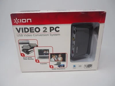 ION Video 2 PC VHS VCR to Comp USB Video Conversion System - Image 1 of 2