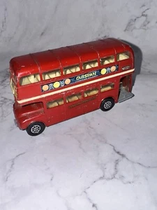 Vintage Corgi 468 London Transport Route Master Outspan Sticker Double Decker - Bild 1 von 15