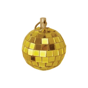 Bola de espejo dorada FXLAB 5 cm 50 mm 2" bola de brillo efecto discoteca - Imagen 1 de 1