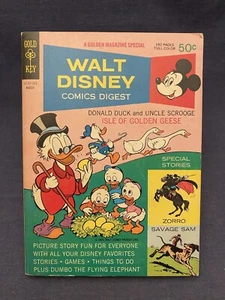 Walt Disney Comics Digest #9 Gold Key Comics 1969 Donald Duck And Uncle Scrooge - Picture 1 of 10