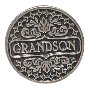 Grandson Pocket Token Medallion - Picture 1 of 3