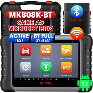 2023 AUTEL MK808K-BT PRO Herramienta de Diagnóstico OBD2 Sistema Completo ABS - Imagen 1 de 16