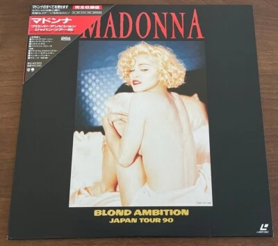 PROMO! Japan music LASERDISC Madonna MORE LISTED Blond Ambition Japan Tour 90 - Image 1 of 4