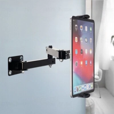 360° Universal Tablet Wandhalterung Handy Wandhalter Halterung 4-13 Zoll Metall - Bild 1 von 4