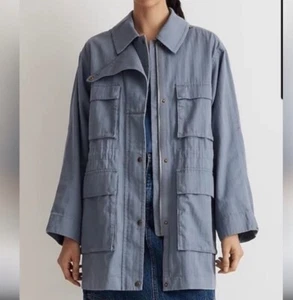 Madewell Oversized Feldjacke Blau Größe XL UVP 168€ NEU - Bild 1 von 14