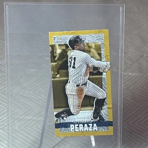 Oswald Peraza 2023 Topps Rip Exclusive Mini Card Rookie RC SP 2 /5 Yankees - Bild 1 von 5