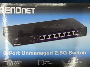 TRENDnet TEGS380 8 Port 2.5gbs Ethernet Switch - Photo 1/3