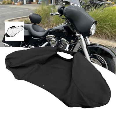 Cubierta de sujetador carenado exterior superior Batwing apta para Harley Electra Glide Police FLHTP Foto 1 de 4