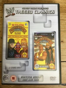 WWE Tagged Classics - Survivor Series 1991 & 1992 DVD (2 Disc Set) WWF RARE - Bild 1 von 1