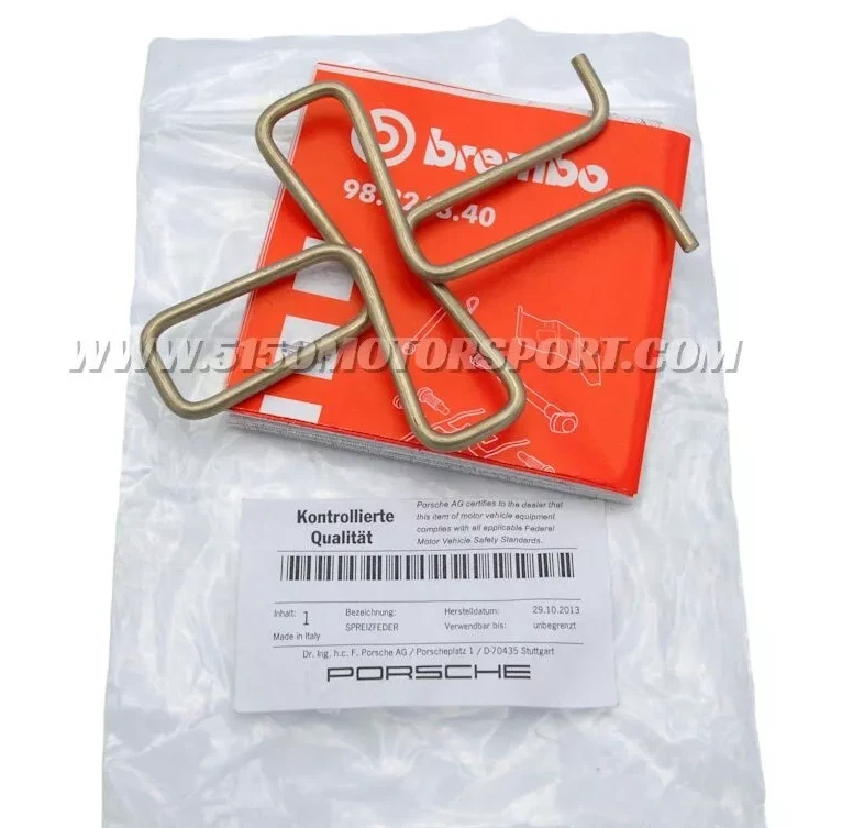 Clip de resorte de retención de freno para Porsche 911 930 964 993 928 968 944 NUEVO GENUINO Foto 1 de 1