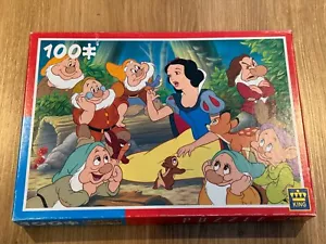 Puzzle Walt Disney BIANCANEVE E I SETTE NANI 100 pezzi COMPLETO - Foto 1 di 4