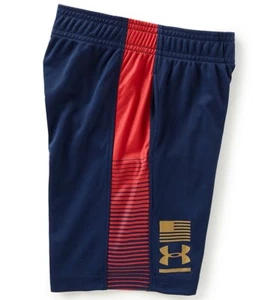 Under Armour Boys Little Americana Shorts Size 4 Color Academy - Picture 1 of 3