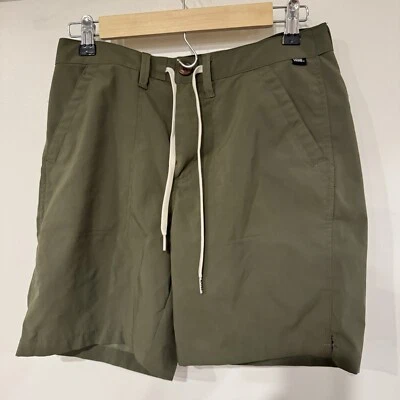 Pantalones Cortos Informales Vans Para Hombre Verde Oliva Talla 28 - BUB Foto 1 de 4