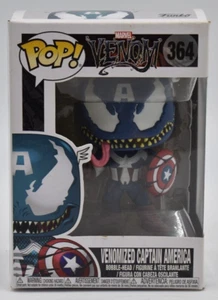 Marvel Venom Venomized Captain America Funko Pop 364 mit Kunststoffschutz - Bild 1 von 12