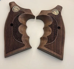 Empuñadura de madera compatible con culata redonda marco SW N marca KSD - Imagen 1 de 6