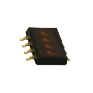 A6H-4102 Schalter: DIP-SWITCH Anzahl Sektionen: 4 ON-OFF 0,025A/24VDC OMRON OCB - Bild 1 von 1